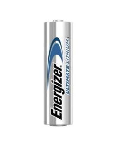 Energizer Ultimate Lithium Batteries, AA, Pack Of 24, L91