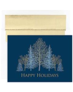 Great Papers! Holiday Greeting Cards With Envelopes, 7 7/8in x 5 5/8in, Winter Trees, Pack Of 16