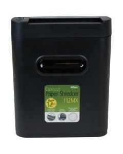 Royal 12 Sheet Cross-Cut Shredder, 112MX