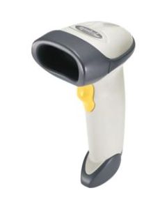 Zebra LS2208 General Purpose Bar Code Scanner - Cable Connectivity - 100 scan/s - 1D - Laser - Bi-directional - USB - Cash Register White
