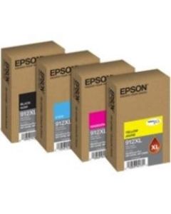 Epson DURABrite Pro 912XL Original Ink Cartridge - Cyan - Inkjet - High Yield - 4600 Pages