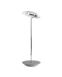 Koncept Royyo LED Desk Lamp, 17-7/16inH, Chrome/Oxford Felt Base Plate