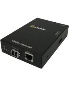 Perle S-1000-S2LC10 Gigabit Ethernet Stand-Alone Media Converter - 1 x Network (RJ-45) - 1 x LC Ports - DuplexLC Port - 1000Base-T, 1000Base-LX - External, Rail-mountable, Wall Mountable, Rack-mountable