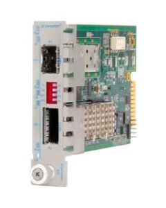 iConverter 10 Gigabit Ethernet Fiber Media Converter SFP+ to XFP 10Gbps Module Wide Temp - 1 x SFP+; 1 x XFP (Protocol-Transparent); Internal Module; Lifetime Warranty