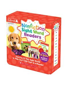 Scholastic Teacher Resources Nonfiction Sight Word Readers Parent Pack, Level A, Pre-K To 1st Grade