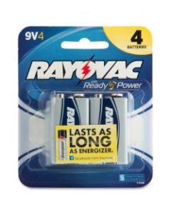 Rayovac Battery - For Multipurpose - 9V - 9 V DC - 36 / Carton