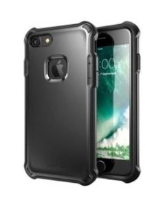 i-Blason iPhone 7 Venom Case - For Apple iPhone 7 Smartphone - Metallic Gray - Rubberized, Metallic - Impact Resistant, Drop Resistant, Anti-slip, Shock Resistant, Bump Resistant - Thermoplastic Polyurethane (TPU), Polycarbonate, Rubber