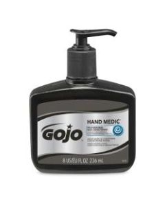 GOJO HAND MEDIC Professional Skin Conditioner, 8 Oz Pump Bottle, Pack Of 6