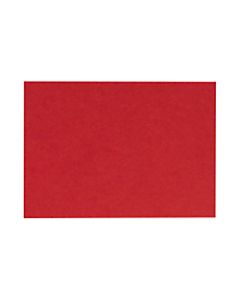 LUX Mini Flat Cards, #17, 2 9/16in x 3 9/16in, Ruby Red, Pack Of 1,000