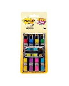 Post-it Notes Flags With 2 Arrow Flag Pads, Assorted Colors, 35 Flags Per Dispenser, Pack Of 8 Dispensers, Plus 48 Arrow Flags