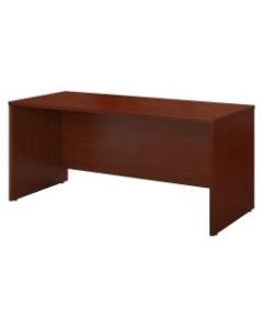 Bush Business Furniture Components Credenza Desk 60inW x 24inD, Mahogany, Standard Delivery