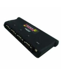 Comtrol RocketPort USB Serial Hub II 4-Port RoHS - 4 x 9-pin DB-9 Male RS-232 Serial