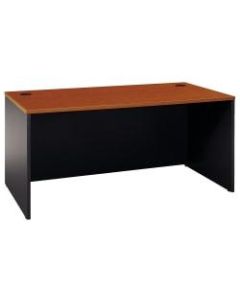 Bush Business Furniture Components Office Desk 66inW x 30inD, Auburn Maple/Graphite Gray, Standard Delivery