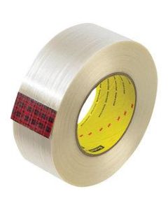 Scotch 890MSR Strapping Tape, 3in Core, 2in x 60 Yd., Clear, Case Of 12
