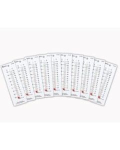 Learning Resources Student Thermometers, Grades 3-12, Pack Of 10