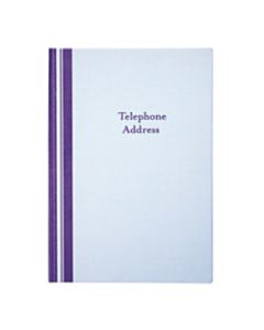 Office Depot Brand Fashion Ringbound Telephone/Address Book, 7 7/16in x 9 3/16