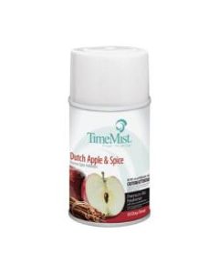 TimeMist Premium Metered Air Freshener Refill, 6.6 Oz, Dutch Apple & Spice, Carton of 12 Units