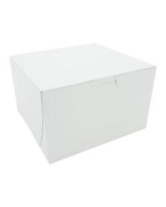 Southern Champion Bakery Box, Locking Corners, 8X8X5, White, 100/Case