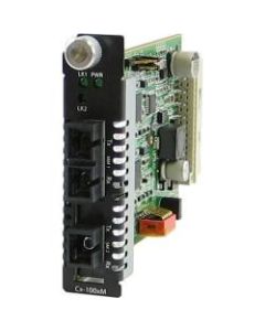 Perle C-1000MM-S1SC10U Media Converter - 1 x SC Ports - 1000Base-BX10-U, 1000Base-SX - Internal