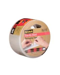 3M 3842 Carton Sealing Tape, 3in Core, 2in x 38 Yd., Clear, Case Of 6