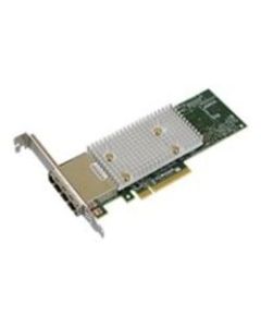 Microchip Adaptec HBA 1100-16e - Storage controller - 16 Channel - SATA 6Gb/s / SAS 12Gb/s low profile - 12 Gbit/s - PCIe 3.0 x8