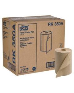 Tork Universal 1-Ply Hardwound Paper Towels, Natural, 350ft Per Roll, Pack Of 12 Rolls