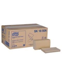 Tork Universal Single-Fold 1-Ply Paper Towels, Natural, 250 Sheets Per Pack, Case Of 16 Packs