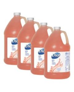 Dial Peach Scent Body And Hair Shampoo, 1 Gallon, Case Of 4 Bottles
