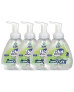 Dial Antibacterial Foaming Hand Sanitizer, No Fragrance, 450 Ml, Case Of 4