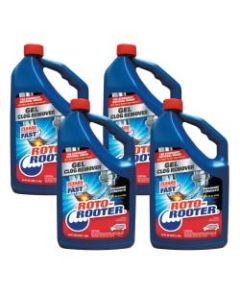 Mean Green Gel Clog Remover, 64 Oz Bottle, Case Of 4