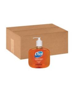Dial Original Gold Antimicrobial Liquid Soap - 16 fl oz (473.2 mL) - Pump Bottle Dispenser - Kill Germs - Hand - Gold - 12 / Carton
