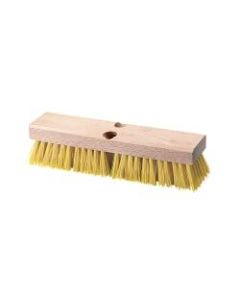 BOARDWALK Deck Brush, Cream Colored Polypropylene Bristles, 10 inches wide, Sold as One Each