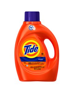 Tide HE Liquid Laundry Detergent, Original Scent, 3.1 Qt, Case Of 4