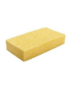 1.7in Height x 4in Width x 7.6in Length - 6/Pack - Cellulose - Yellow
