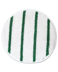 Rubbermaid Carpet Bonnet With Scrub Strips, 17in, White
