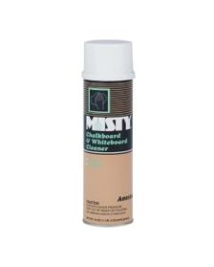 MISTY Chalkboard/Whiteboard Cleaner - Foam Spray - 19 fl oz (0.6 quart) - Sassafrass Scent - 12 / Carton - White