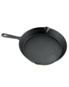 Gibson Home General Store Addlestone Pre-Seasoned Cast Iron Frying Pan, 10in, Black