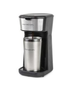 HomeCraft HCSSDC1SB Single-Serve Coffee Maker, Black
