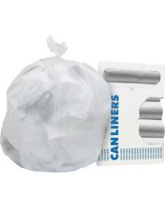 Heritage High-Density Can Liners, 60 Gallon, Natural, 38inx 60in, Coreless roll, Case-200