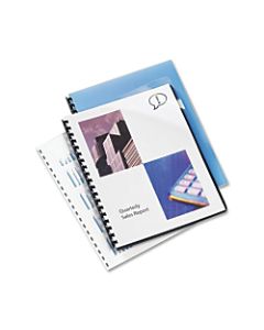 GBC ClearView Standard Presentation Covers, 8 3/4in x 11 1/4in, Clear, Box Of 100