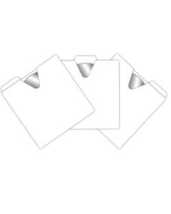 Vaultz CD File Folders, Pack Of 100