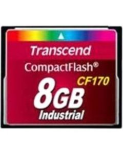 Transcend CF170 8 GB CompactFlash - 90 MB/s Read - 60 MB/s Write - 170x Memory Speed - Lifetime Warranty