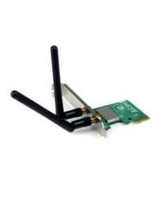 StarTech.com PCI Express Wireless N Adapter - 300 Mbps PCIe 802.11 b/g/n Network Adapter Card - 2T2R 2.2 dBi - Add high speed Wireless-N connectivity to a desktop PC through PCI Express - Compatible with PCI-Express equipped computers