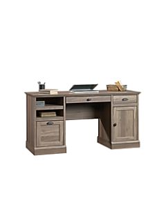 Sauder Barrister Lane Executive Desk, Salt Oak