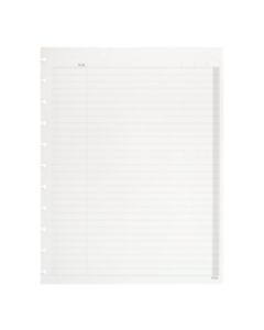 TUL Discbound Notebook Refill Pages, Letter Size, To Do List Format, 50 Sheets, White
