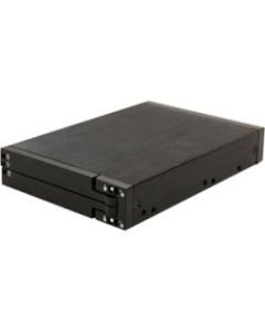 Bytecc BT-M240-BK Drive Enclosure Internal - Black - 2 x Total Bay - 2 x 2.5in Bay