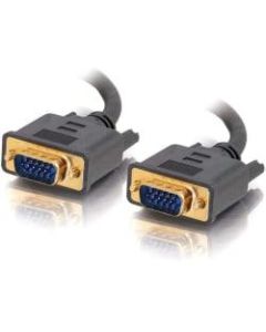 C2G 12ft Flexima HD15 UXGA M/M Monitor Cable - HD-15 Male - HD-15 Male - 12ft - Gray