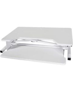 Kantek Sit-to-Stand Desk Riser, White