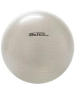 GoFit Exercise Ball With Pump, 65 cm, White