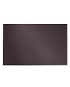 Quartet Matrix Framed Bulletin Board, 48in x 31in, Aluminum Frame With Silver Finish